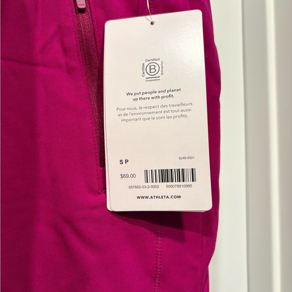 NWT Athleta Fairway Skort 18” Vibrant Purple - Picture 5 of 6